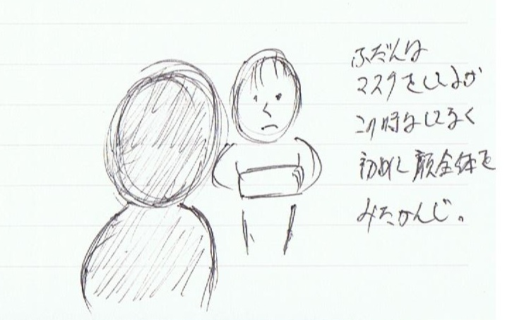 ＜夢占い＞はじめてまともに顔をみる